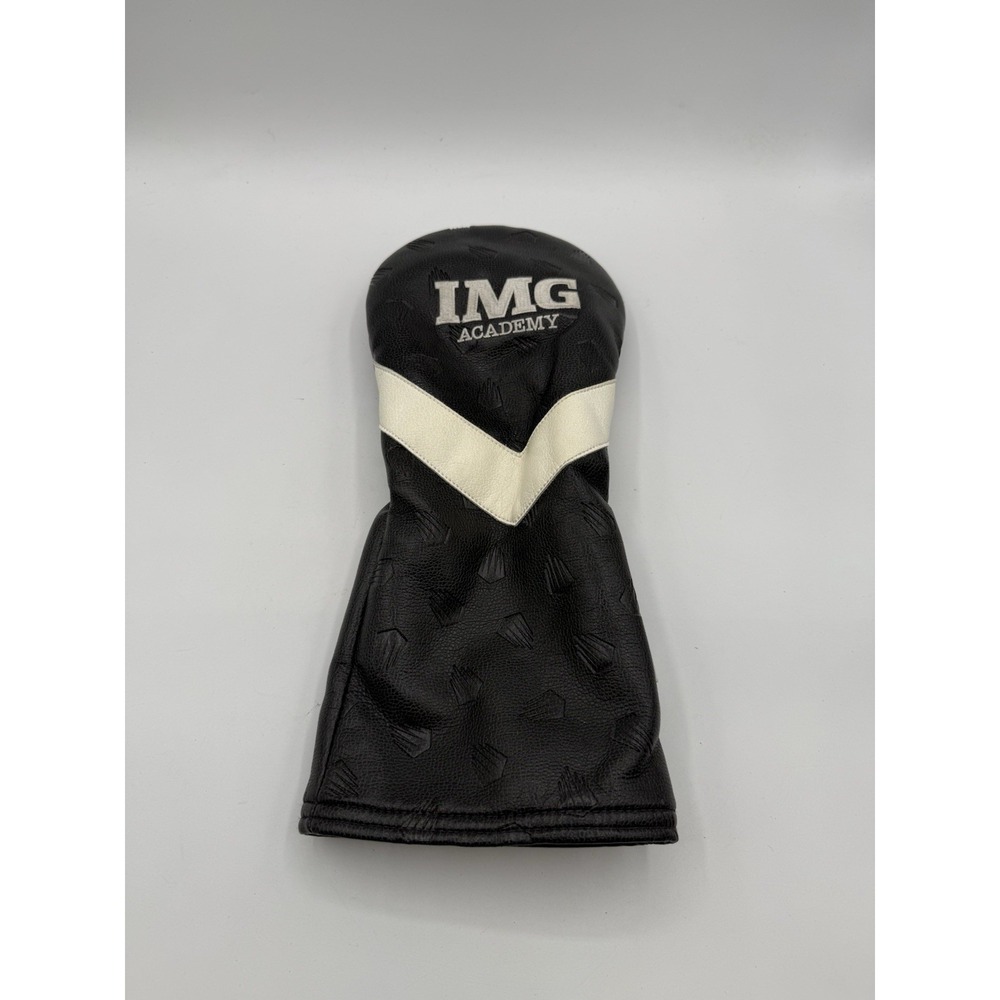 IMG Academy Golf Driver Head Cover Black‎ Made in USA AM&E